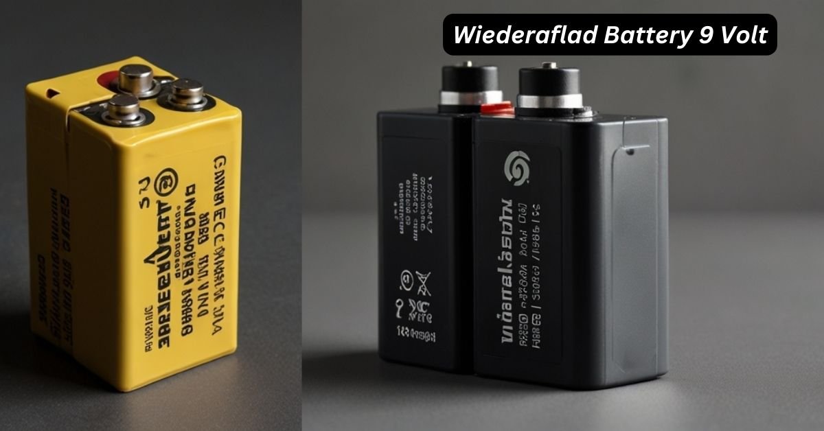 Wiederaflad Battery 9 Volt