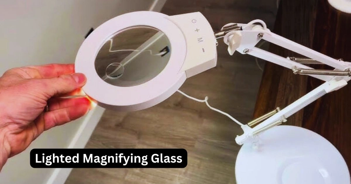 Lighted Magnifying Glass